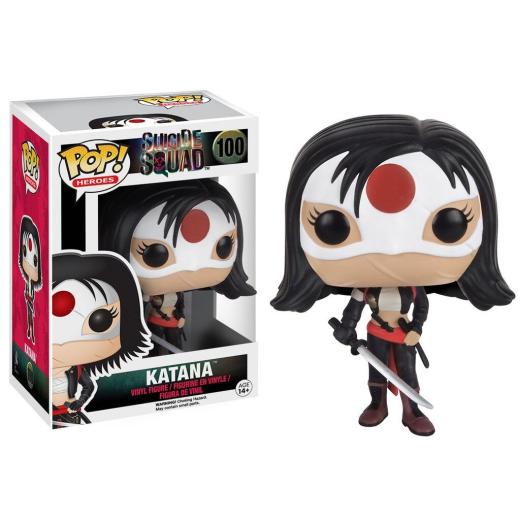 Funko  POP - DC Comics -  Movies Suicide Squad  Action  Katana    figura