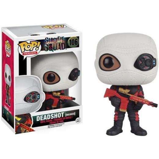 Funko  POP - DC Comics -  Movies Suicide Squad  Deadshot (Masked)    figura