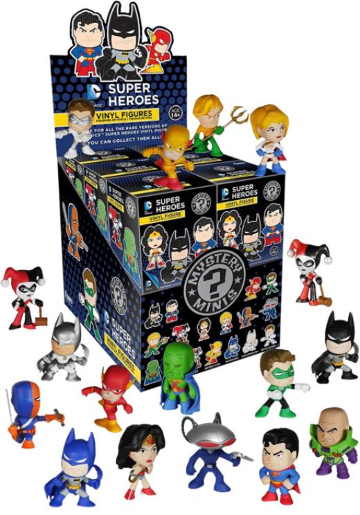 Funko  POP - DC Comics -  Mystery Mini DC Super Heroes Justice League  figura