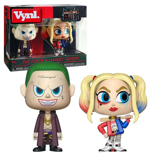Funko  POP - DC Comics -  Vynl Suicide Squad  Joker & Harley Quinn es 2 dbos  szett figura