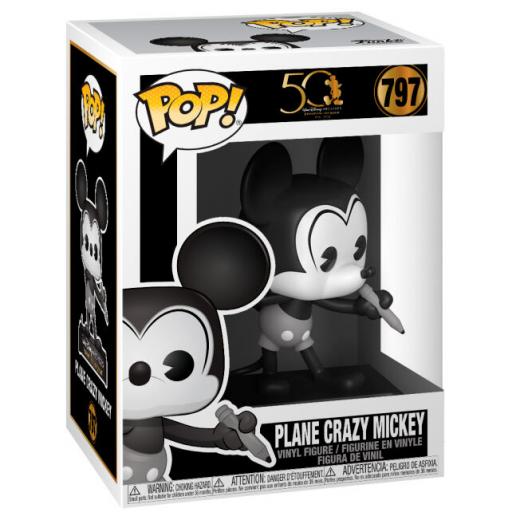 Funko  POP - Disney -  Disney Archives  Plane Crazy Mickey    figura