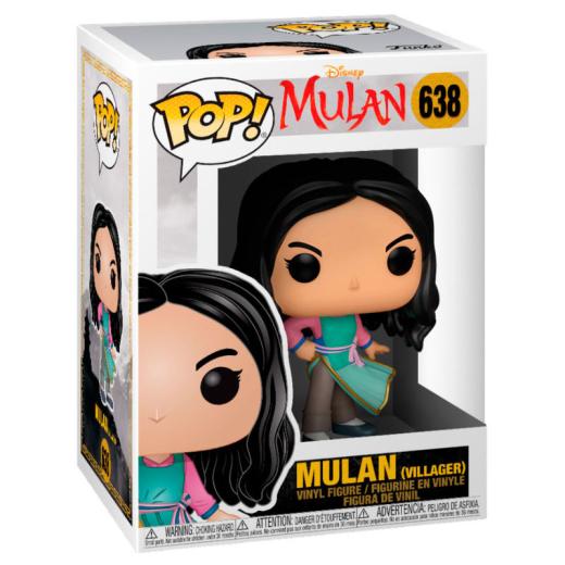 Funko  POP - Disney -  Disney Mulan Live Villager Mulan  es  figura