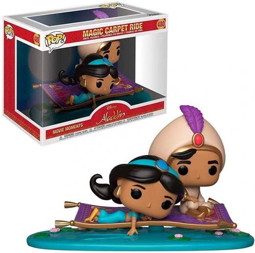 Funko  POP - Disney -  Pop! Movie Moments Aladdin  Magic Carpet Ride   15cm figura