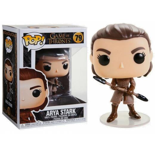 Funko  POP - Game of Thrones -  Game of Thrones Arya with Two Headed Spear es  figura