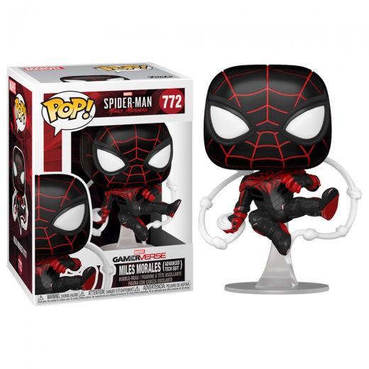 Funko  POP - Games -   Games  Miles Morales  Advanced Tech Suit    figura
