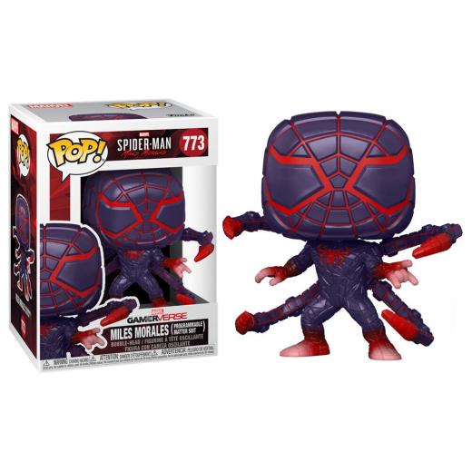 Funko  POP - Games -   Games  Miles Morales  Programmable Matter Suit    figura