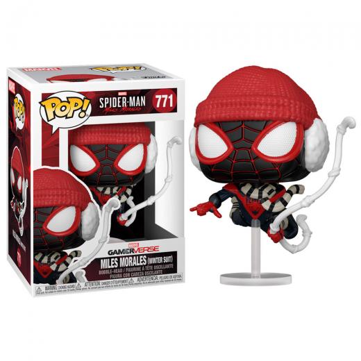 Funko  POP - Games -   Games  Miles Morales  Winter Suit    figura