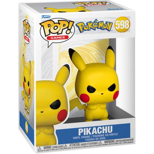 Funko  POP - Games -  Pokemon  Grumpy Pikachu    figura