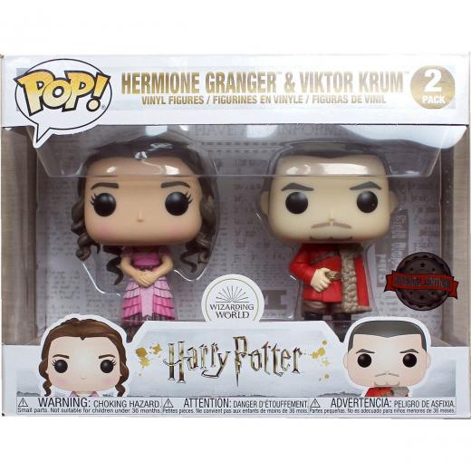 Funko  POP - Harry Potter -  Harry Potter Hermione and Krum Yule Exclusive 2 figurás szett figura