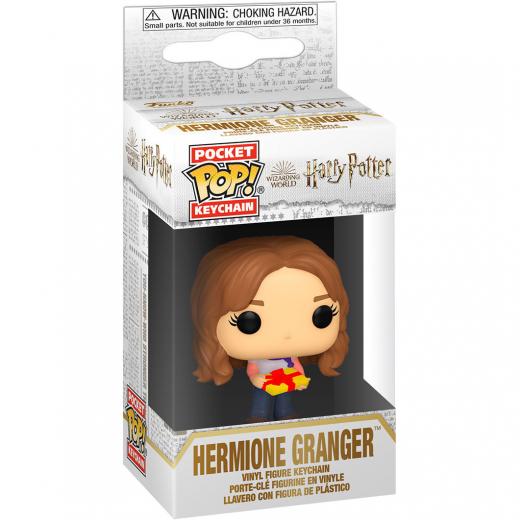 Funko  POP - Harry Potter -   Kulcstartó: Harry Potter Holiday  Hermione figura