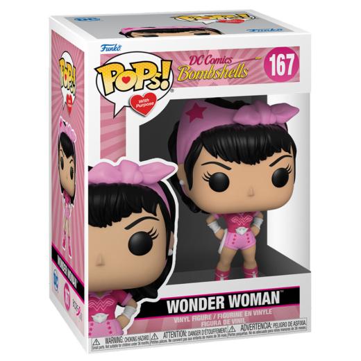 Funko  POP - Heroes -   Heroes BC Awareness  Bombshell Wonder Woman    figura