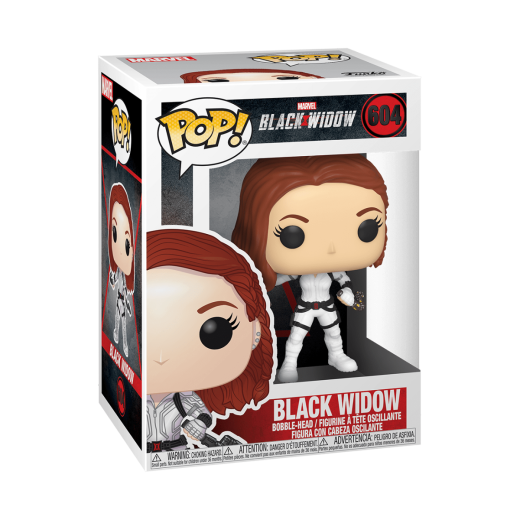 Funko  POP - Marvel -  Black Widow – Black Widow (White Suit)    figura