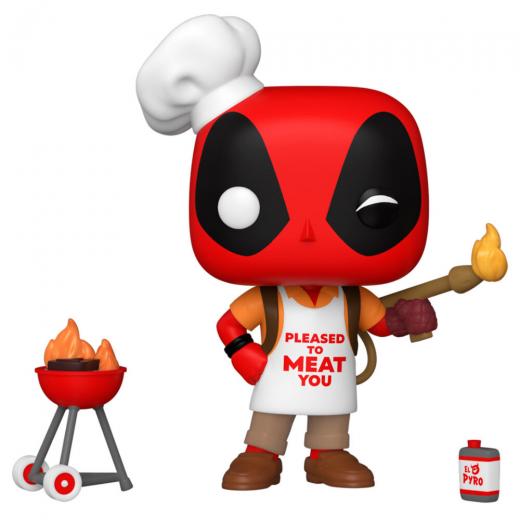 Funko  POP - Marvel -  Deadpool 30th  Backyard Griller Deadpool    figura