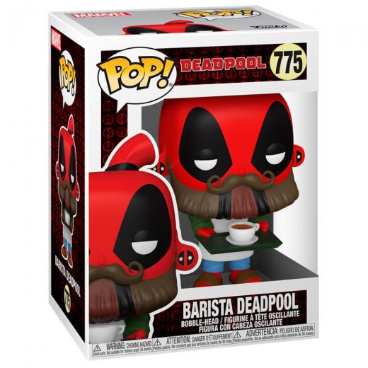Funko  POP - Marvel -  Deadpool 30th  Coffee Barista    figura