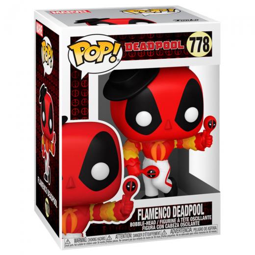 Funko  POP - Marvel -  Deadpool 30th  Flamenco Deadpool    figura