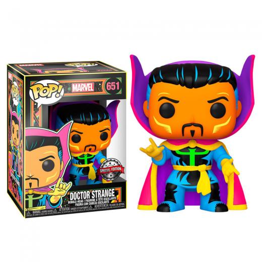 Funko  POP - Marvel -  Marvel Black Light Dr. Strange Exclusive    figura