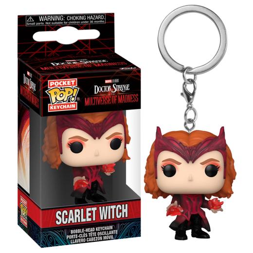 Funko  POP - Marvel -  Marvel Doctor Strange Scarlet Witch kulcstartó figura