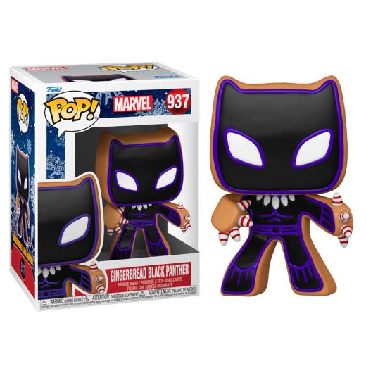 Funko  POP - Marvel -  Marvel  Holiday  Black Panther    figura