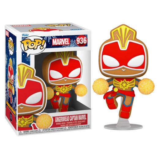 Funko  POP - Marvel -  Marvel  Holiday  Captain Marvel    figura