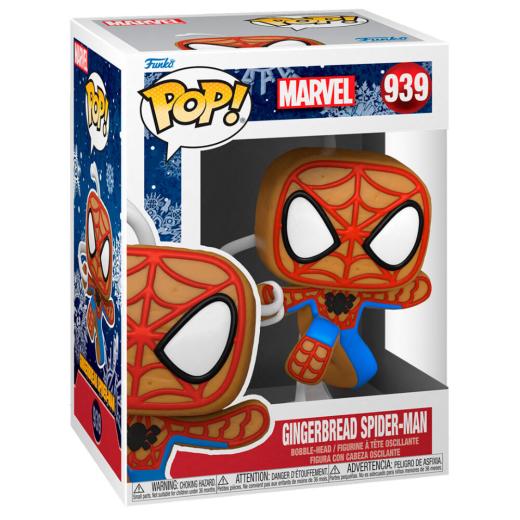 Funko  POP - Marvel -  Marvel  Holiday  SpiderMan  Pókember    figura