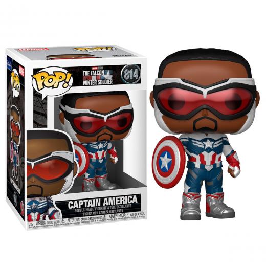 Funko  POP - Marvel -   Marvel  The Falcon & Winter Soldier  Captain America    figura