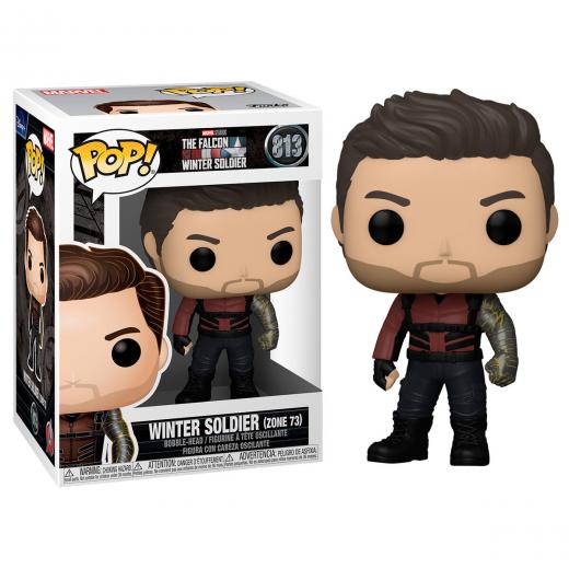 Funko  POP - Marvel -   Marvel  The Falcon & Winter Soldier  Winter Soldier (Zone 73)    figura