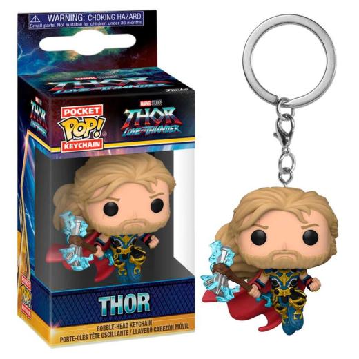 Funko  POP - Marvel -  Marvel Thor L&T  Thor kulcstartó figura