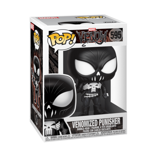 Funko  POP - Marvel -  Marvel Venom S3  Punisher   figura