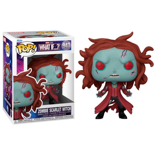 Funko  POP - Marvel -  Marvel  What If  Zombie Scarlet Witch    figura