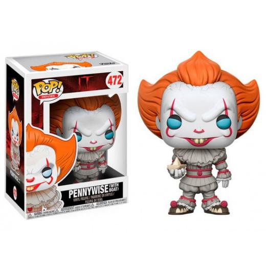 Funko  POP - Movies -  IT 2017 Pennywise with boat  es  figura