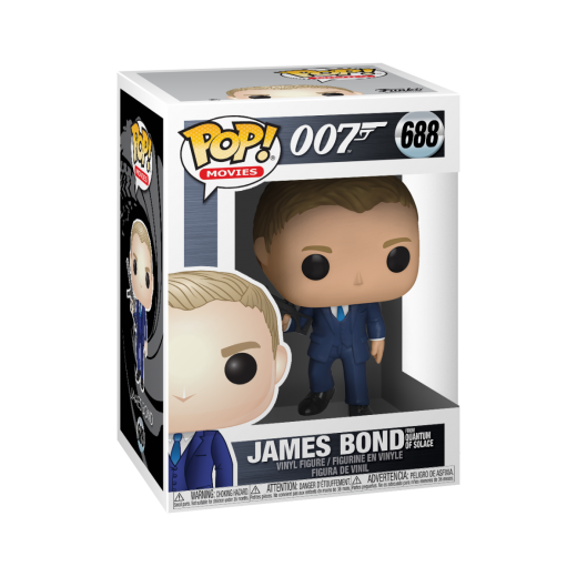 Funko  POP - Movies -  James Bond  Daniel Craig (Quantum of Solace)    figura