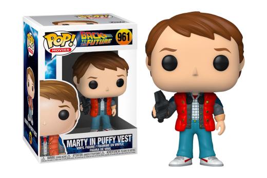  POP - Movies -  Movies Back to the Future  Marty in Puffy vest   figura