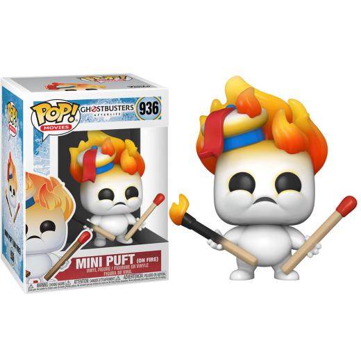 Funko  POP - Movies -  Szellemirtok  Ghostbusters Afterlife  Mini Puft on Fire    figura