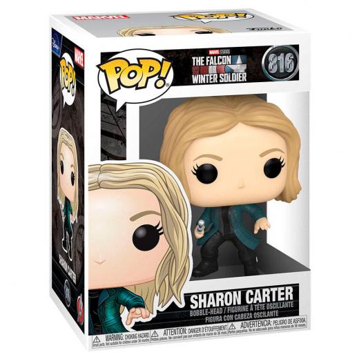 Funko  POP - Movies -  The Falcon & Winter Soldier  Sharon Carter    figura