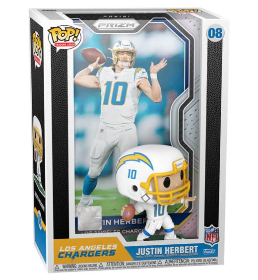 Funko  POP - NFL -  NFL Trading Cards Justin Herbert  figura