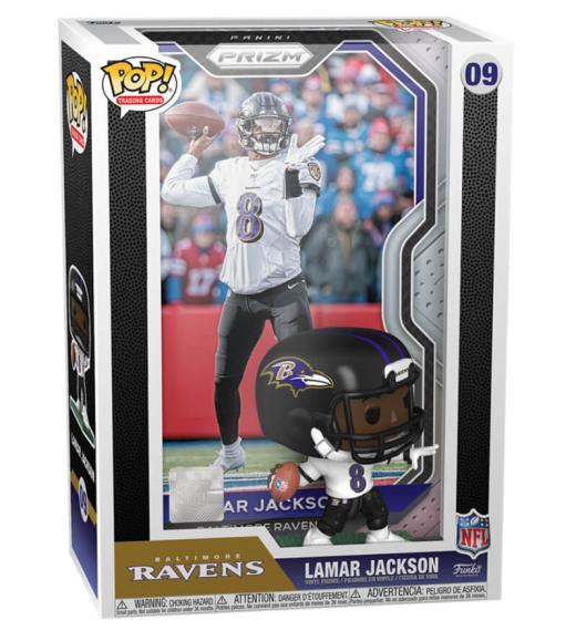 Funko  POP - NFL -  NFL Trading Cards Lamar Jackson  figura