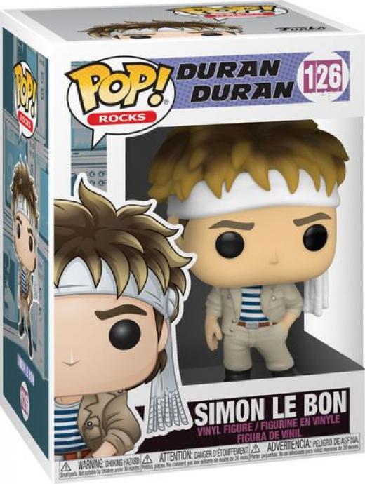 Funko  POP - Rocks -  Duran Duran  Simon Le Bon    figura