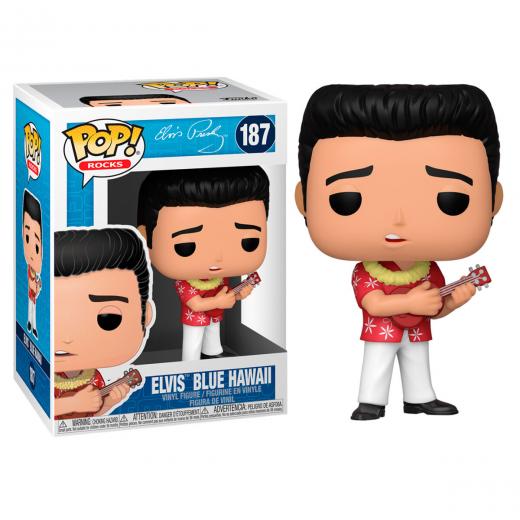 Funko  POP - Rocks -  Elvis  Blue Hawaii    figura
