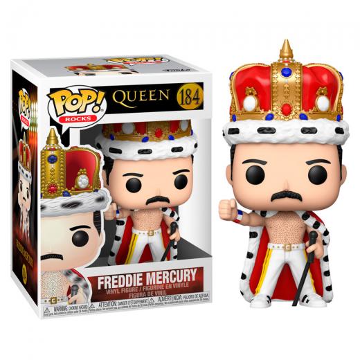 Funko  POP - Rocks -  Queen  Freddie Mercury King    figura