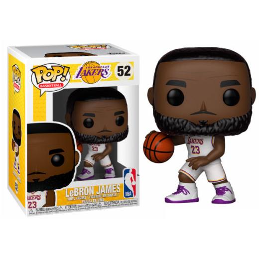 Funko  POP - Sports -  NBA Lakers  Lebron James (White Uniform)    figura