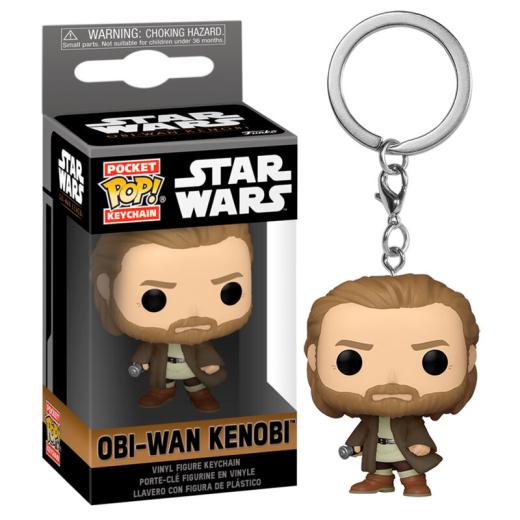 Funko  POP - Star Wars -  Kulcstartó Star Wars ObiWan Kenobi figura