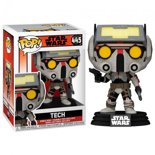 Funko  POP - Star Wars -  Star Wars Bad Batch  Tech    figura