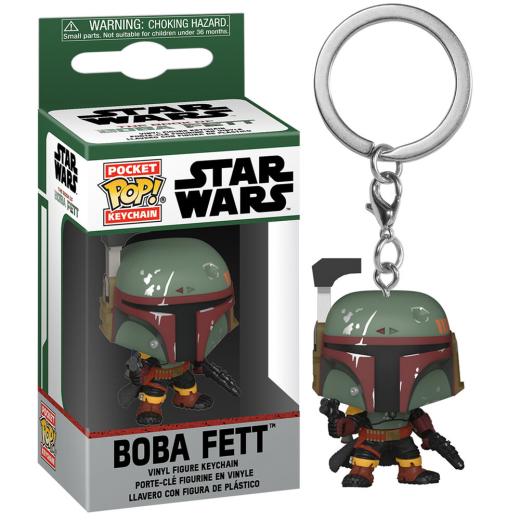 Funko  POP - Star Wars -  Star Wars Kulcstartó Boba  Boba Fett figura