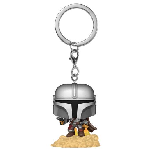 Funko  POP - Star Wars -  Star Wars Kulcstartó The Mandalorian  The Mandalorian floating figura