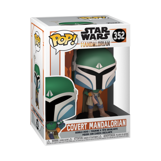 Funko  POP - Star Wars -  Star Wars: Mandalorian  Covert Mandalorian    figura