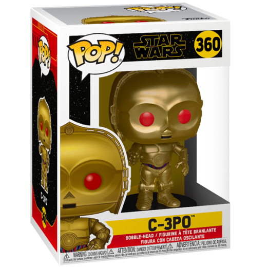 Funko  POP - Star Wars -  Star Wars Rise of Skywalker  C3PO (Red Eyes) (MT)    figura