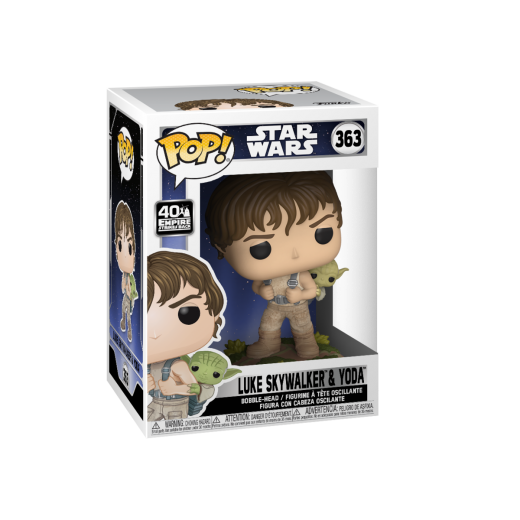 Funko  POP - Star Wars -  Star Wars  Training Luke with Yoda    figura