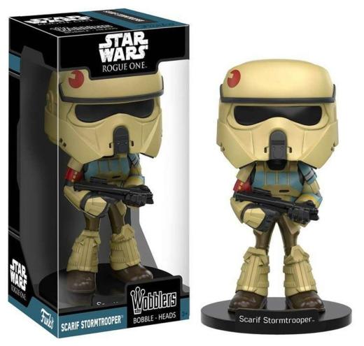 Funko  POP - Star Wars -  Wobbler Star Wars Rogue One  Scarif Stormtrooper  figura
