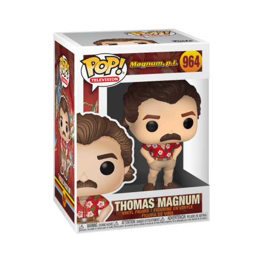 Funko  POP - Television -  Magnum P.I.  Thomas Magnum    figura
