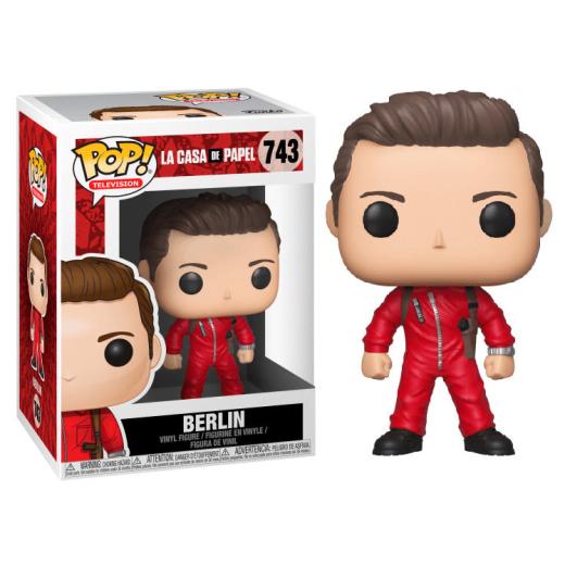 Funko  POP - Television -  Money Heist  Nagy pénzrablás Berlin    figura